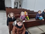 tříkrálové koledování a prohlídka betléma v kostele